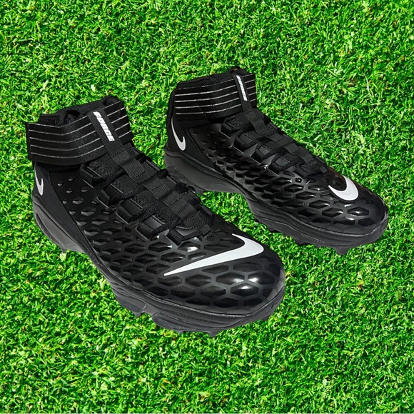 [BV5448-001] Nike Men’s Force Savage Pro 2 “Black/Anthracite” Football Cleats - Picture 2 of 5